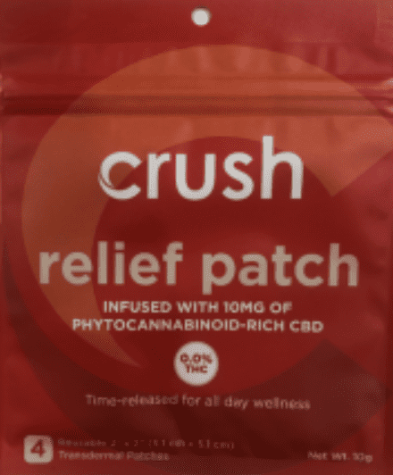 THC Free CBD all day relief patch